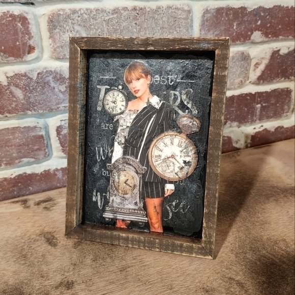 Taylor Swift Eras Inspired Decoupage Frame Art - Picture 1 of 5
